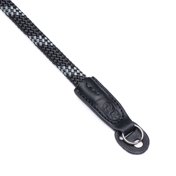 Cooph Rope Camera Strap with Split Ring, 34.9" (100cm) - Duotone Charcoal