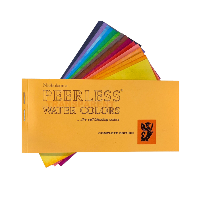 Peerless Watercolors Complete Edition Book for Handcoloring Black & White Prints - 15 Sheets