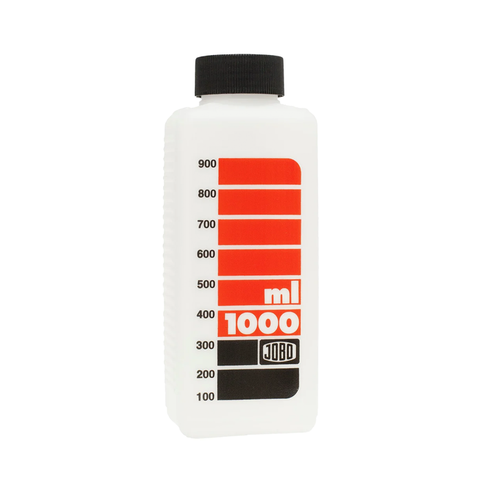 Jobo Wide-Neck Chemical Storage Bottle, 1000 mL - White