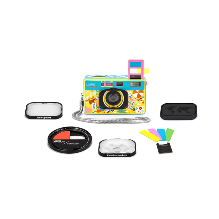 Lomography LomoApparat 21mm Wide-Angle 35mm Film Camera - Fluffy Omelet Edition