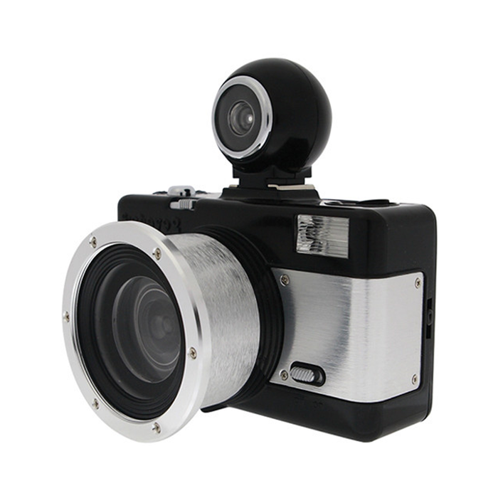 Lomography Fisheye No. 2 35mm Film Camera - Black & Silver