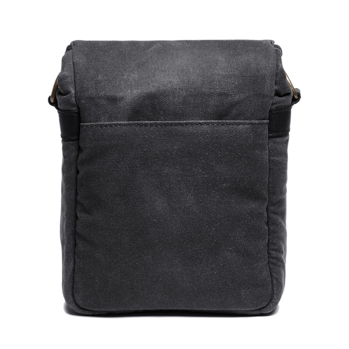 ONA Bond Street Messenger Bag, Waxed Canvas - Black