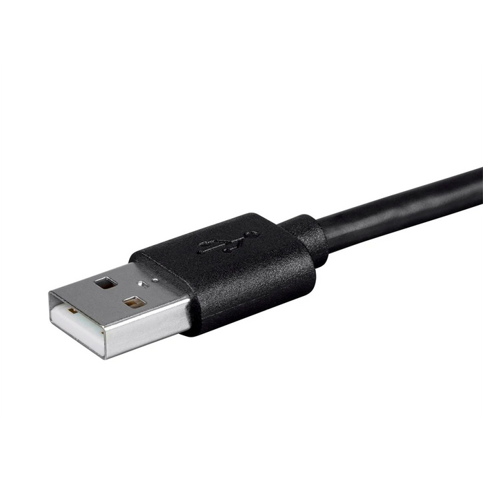 Monoprice Essentials USB-C to USB-A 2.0 Cable, 9.8ft (3m) - Black