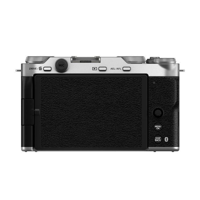 Fujifilm X-M5 Mirrorless Camera with XC 15-45mm f/3.5-5.6 OIS PZ Lens - Silver