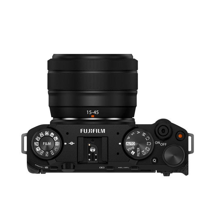 Fujifilm X-M5 Mirrorless Camera with XC 15-45mm f/3.5-5.6 OIS PZ Lens - Black