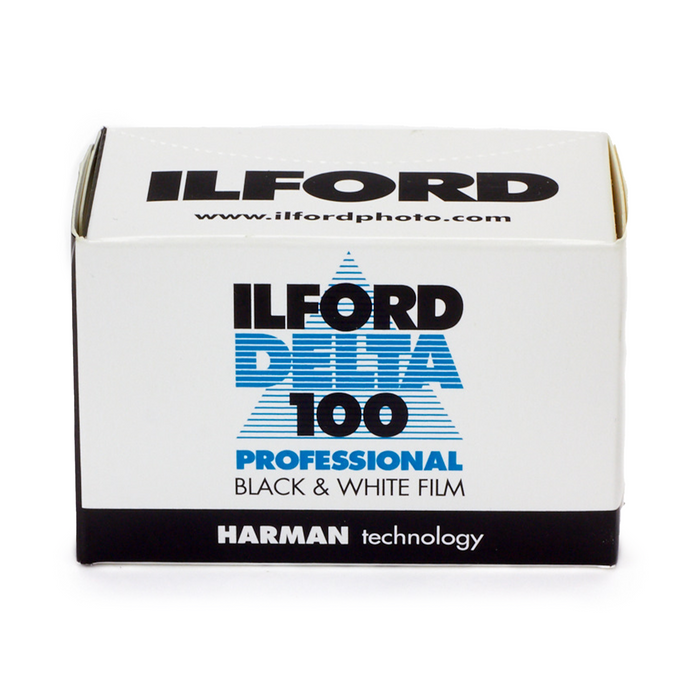 Ilford Delta 100 Professional Black & White Negative - 35mm Film, 24 Exposures, Single Roll