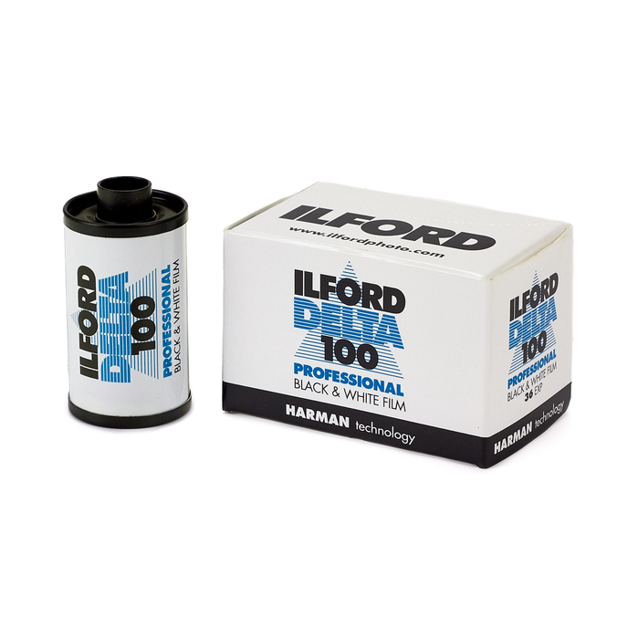 Ilford Delta 100 Professional Black & White Negative - 35mm Film, 36 Exposures, Single Roll