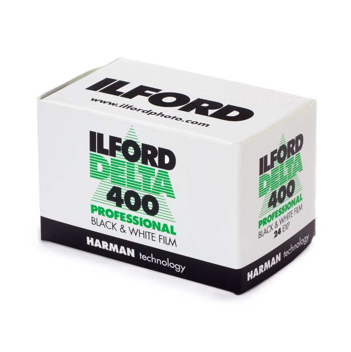 Ilford Delta 400 Professional Black & White Negative - 35mm Film, 24 Exposures, Single Roll