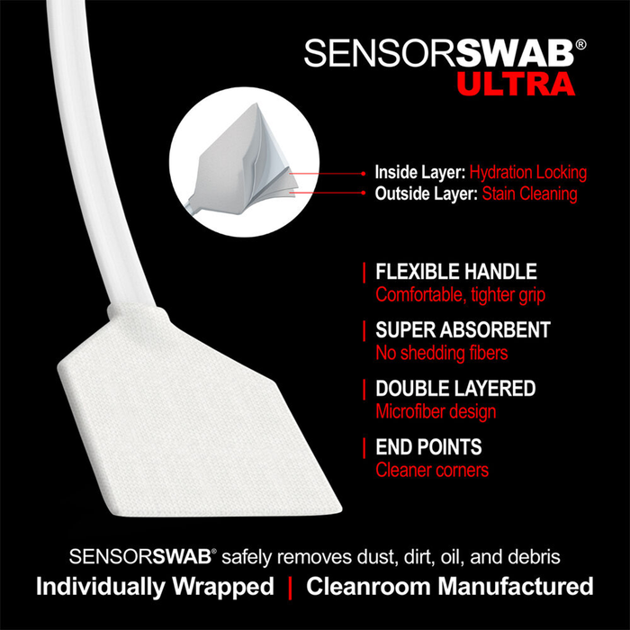 Photographic Solutions Cine Sensor Swab Kit for 24mm/Super 35 Video Cameras