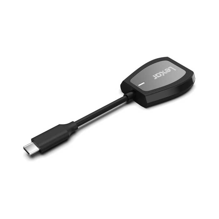 Lexar Professional USB Type-C Dual-Slot SD & microSD Memory Card Reader