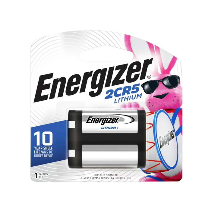 Energizer 2CR5 Lithium Battery - 6 Volt — Glazer's Camera