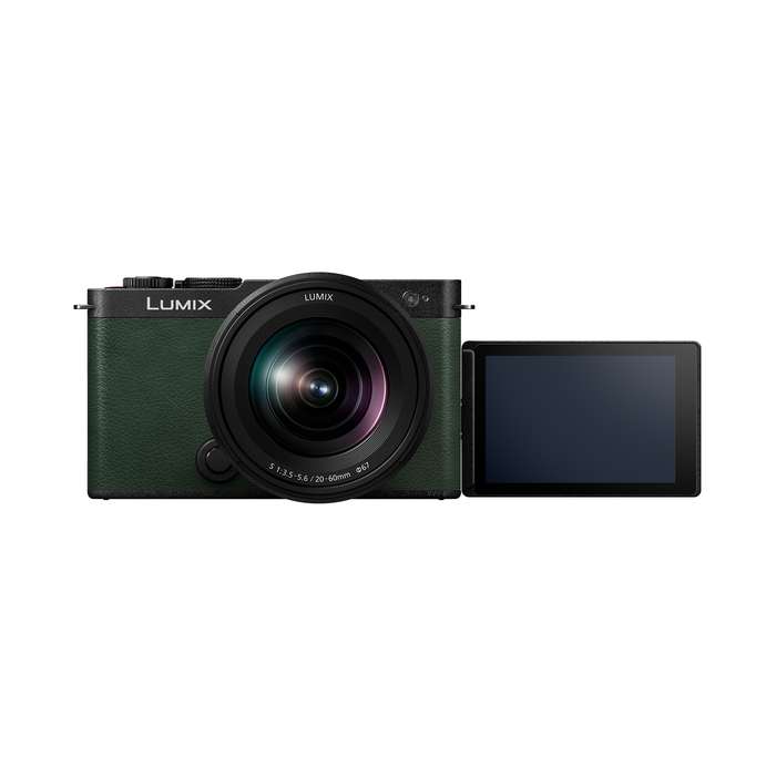 Panasonic Lumix S9 Mirrorless Camera with S 20-60mm f/3.5-5.6 Lens - Dark Olive