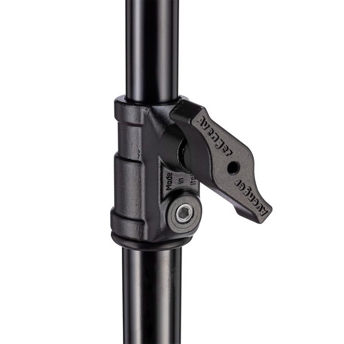 Avenger A2033LCB 40" Sliding Leg C-Stand with Base & Column, 10.75' - Black