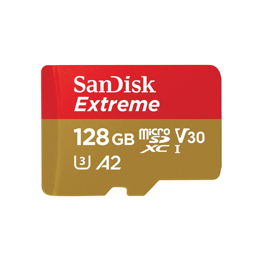 SanDisk 128GB Extreme microSDXC UHS-I Memory Card with Adapter — Glazer's  Camera Inc