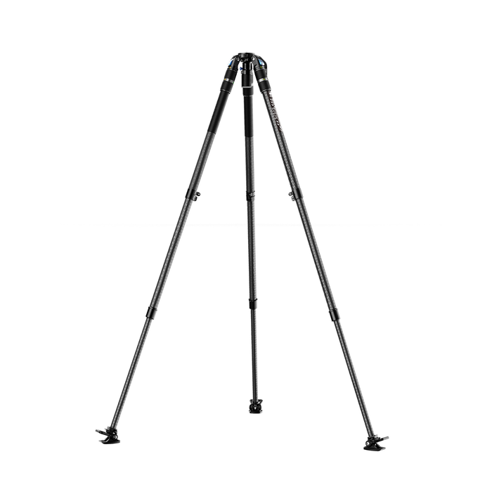 Sirui SVS75 Rapid-System One-Step Height Adjustment Carbon Fiber Tripod with SVH15 Video Fluid Head