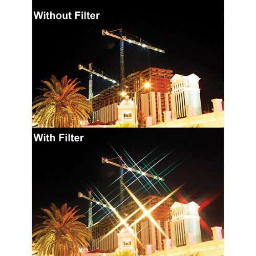 Hoya 4x Cross Screen Star Effect Glass Filter - 52mm — Glazer's Camera Inc