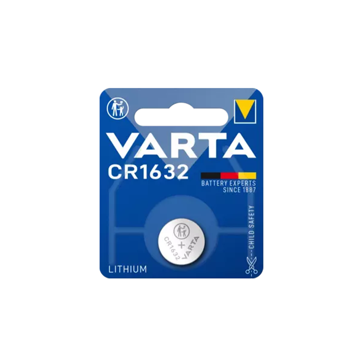VARTA CR1632 3V Lithium Coin Battery — Glazer's Camera