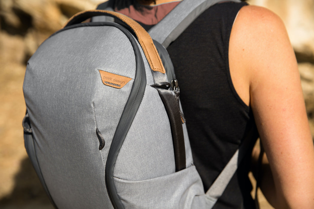 Peak Design Everyday Backpack Zip 15L - Ash — Glazer's Camera