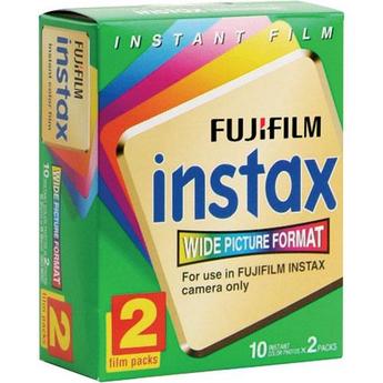 Fujifilm Instax Wide Color Instant Film - 20 Exposures — Glazer's Camera