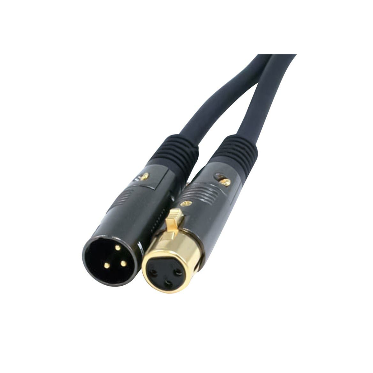 Monoprice 3ft Premier Series XLR Male to XLR Female 16AWG Cable -Gold —  Glazer's Camera Inc