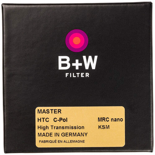 B+W 82mm MASTER High Transmission Circular Polarizer MRC Nano Filter —  Glazer's Camera