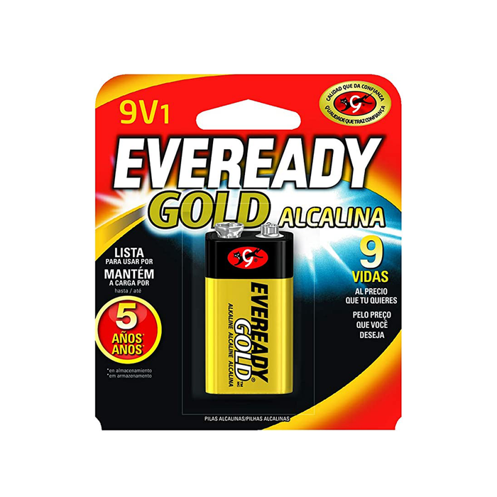 Energizer Eveready Gold 9V Battery — Glazer's Camera Inc