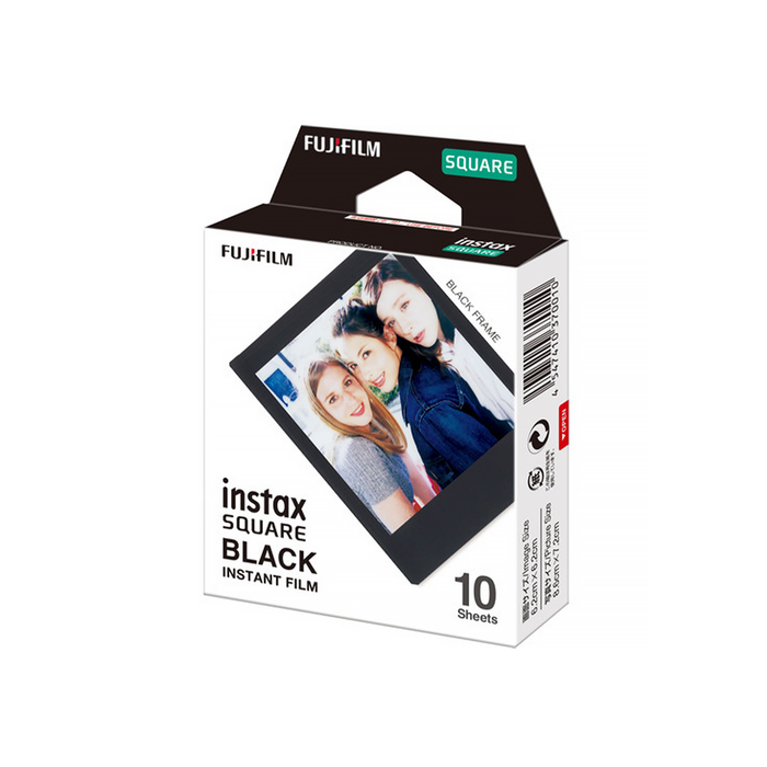 Fujifilm Instax Square Black Frame Instant Film - 10 Exposures — Glazer's  Camera