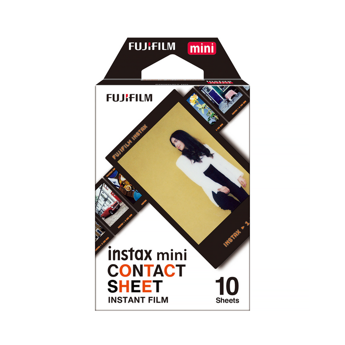 Fujifilm Instax Mini Contact Sheet Film - 10 Exposures — Glazer's Camera