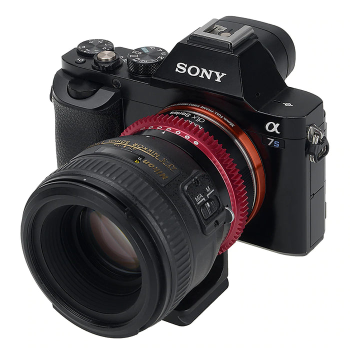 FotodioX Nikon F-Mount G-Type Lens to Sony E-Mount Camera DLX Series A —  Glazer's Camera