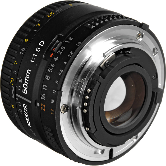 Nikon AF 50mm f/1.8 D Lens — Glazer's Camera Inc