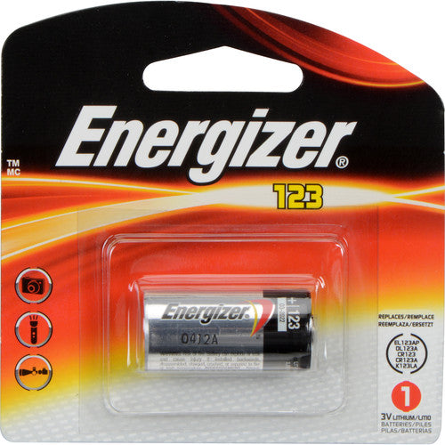 Energizer CR123A Battery — Glazer's Camera Inc