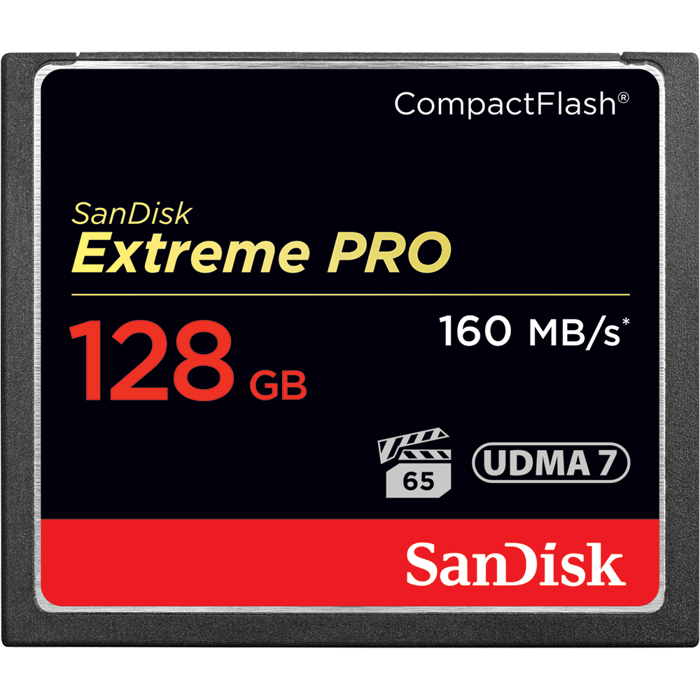 SanDisk Extreme Pro 128GB 160mb/s CF Card — Glazer's Camera
