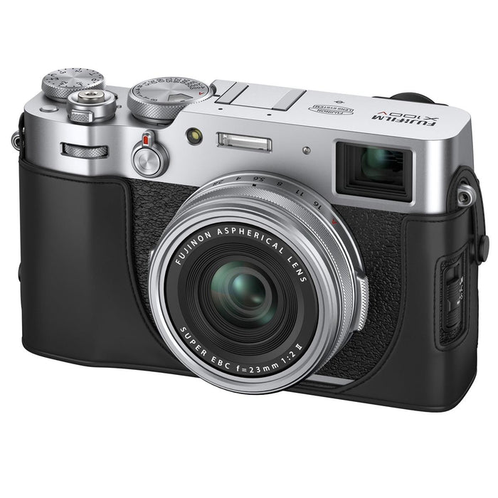 Fujifilm X100V Leather Case, Black — Glazer's Camera