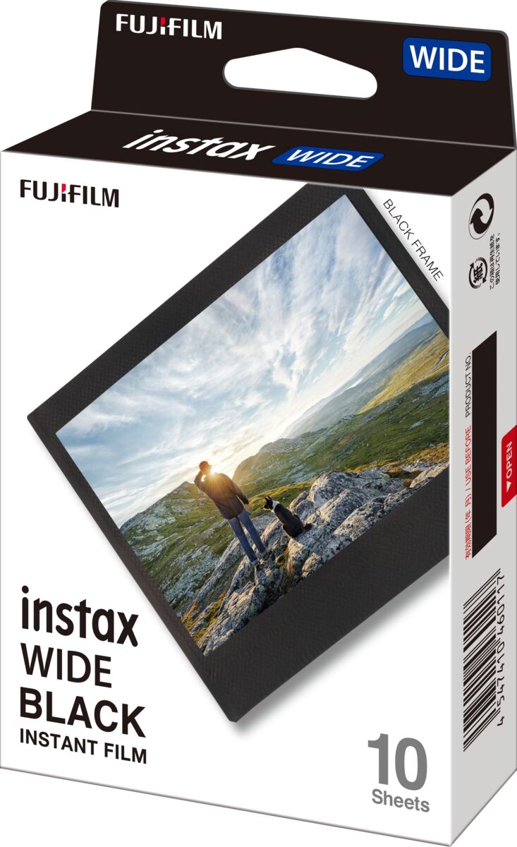 Fujifilm Instax Wide Color Instant Film - Black Frame, 10 Exposures —  Glazer's Camera