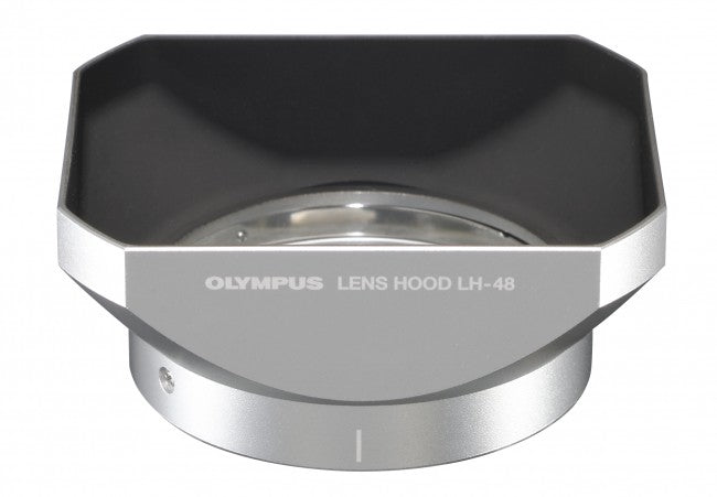 Olympus Lens Hood LH-48 for 12mm F2.0 Silver — Glazer's Camera