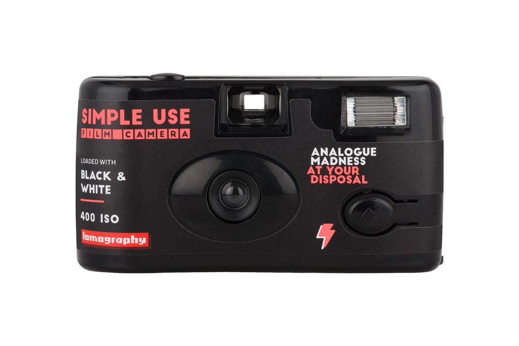 Lomography Simple Use Reloadable 35mm Film Camera - Lady Gray 400 blac —  Glazer's Camera