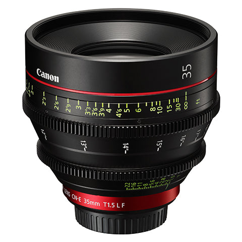 Canon CN-E 35mm T1.5 L F Cinema Prime - EF Mount Lens — Glazer's Camera Inc