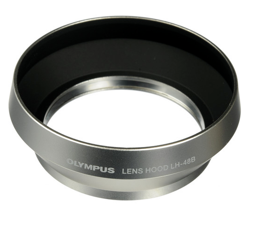 Olympus Lens Hood LH-48B for 17mm F1.8 Silver — Glazer's Camera