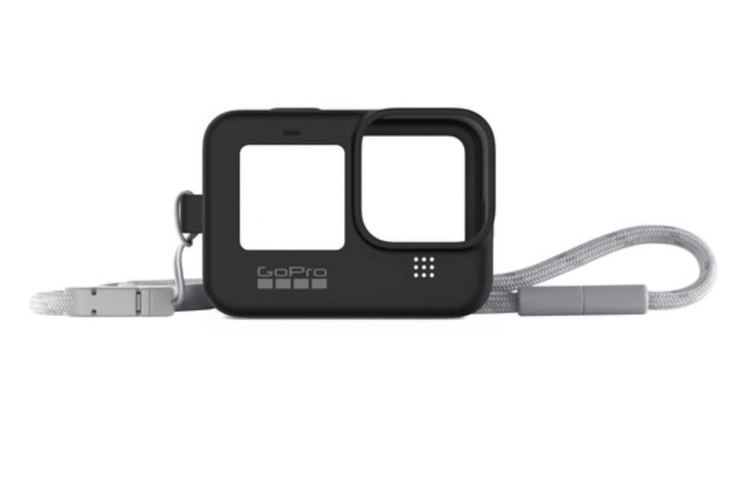 GoPro Sleeve + Lanyard for HERO9/HERO10 - Black — Glazer's Camera